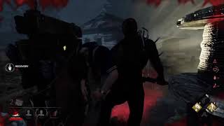 DEAD BY DAYLIGHT | trapper vs bunny feng’s 🎃💕 screenshot 4