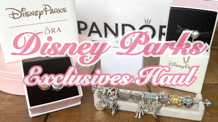 PANDORA Haul Disney Parks Exclusive ✨💝| Charms, Bracelet & More