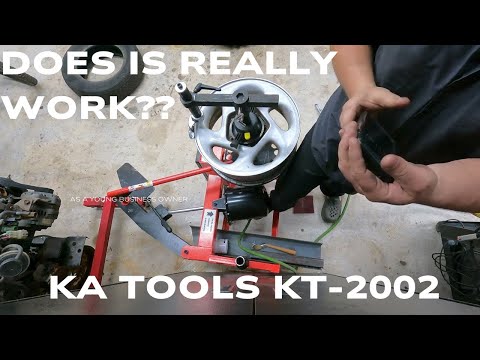 KA Tools KT-2002 Update and modifications! How well does the cheapest tire machine really work?