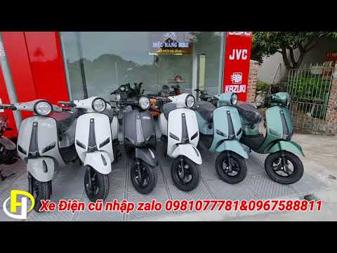 Video vespa osakar tháng 8/2022 Diệu Hằng bike XE ĐIỆN NHẬP... - youtube