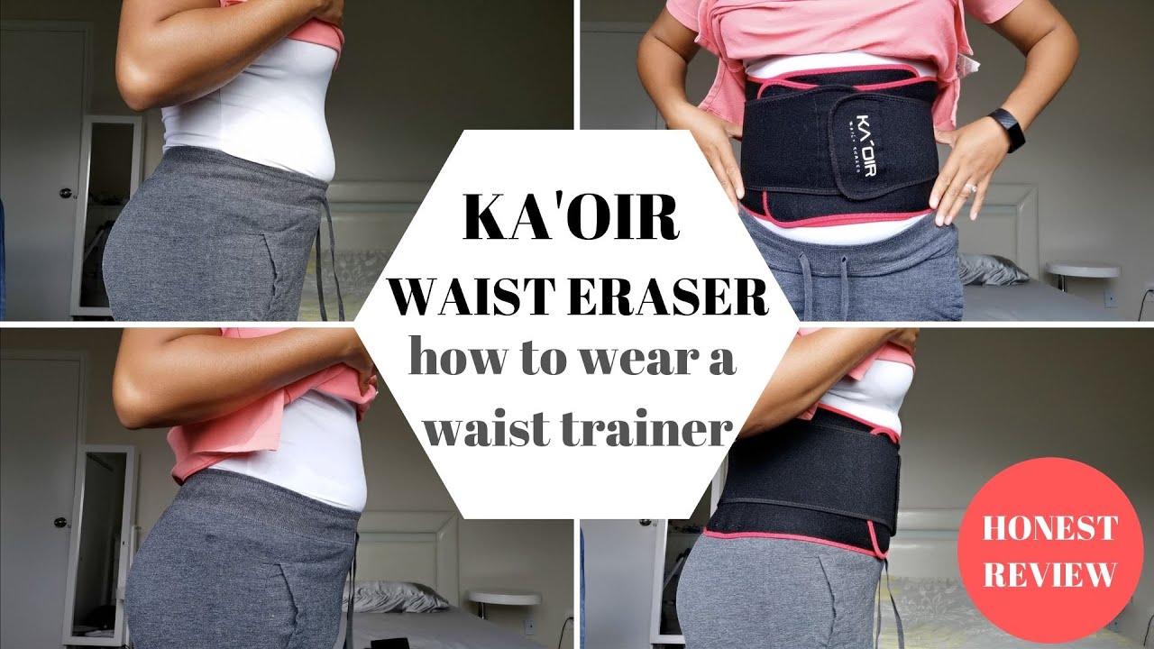 KA-OIR WAIST ERASER REVIEW  Correct Way To Wear Waist Trainer 