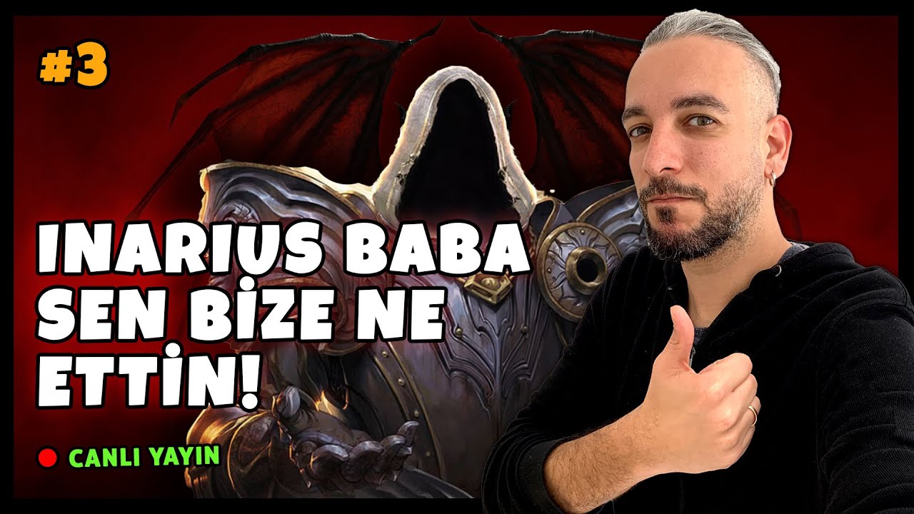 DIABLO 4 Türkçe Oynanış | İnarius Baba’nın İhaneti! | Canlı Yayın