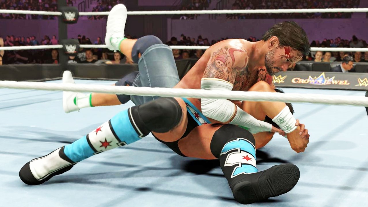 WWE 2K26 - CM Punk vs John Cena - Gameplay (PS5 UHD) [4K60FPS]