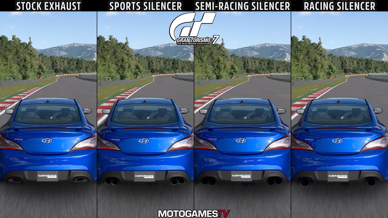 Hyundai Genesis Coupe 3.8 Track '13 | Gran Turismo 7 Exhaust