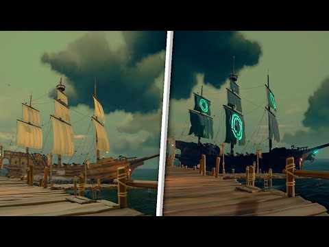 Видео: Sea Of Thieves добавляет дизайн корабля Pirate Legend