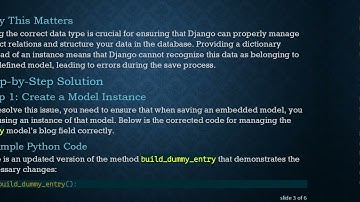 Resolving the Embedded Field Error in Django: A Guide for Djongo Users