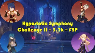 Hypostatic Symphony ️ Anemo Challenge II ️ 3.7k ️ F2P
