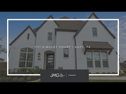 7111 Kinglet Ct, Katy, TX home video tour