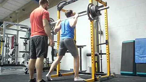 Ali Crooks Deep Squat 110kg 24th May 2012