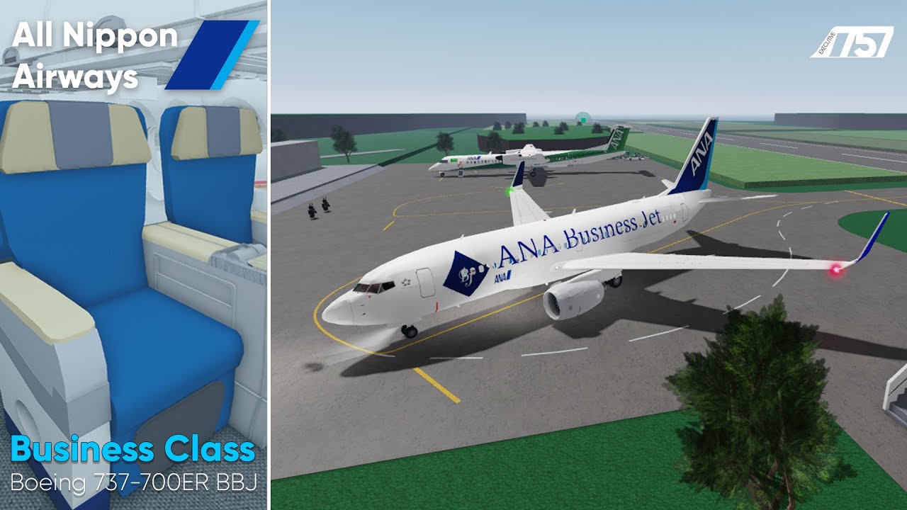 ROBLOX | All Nippon Airways | Business Class | Boeing 737-700ER