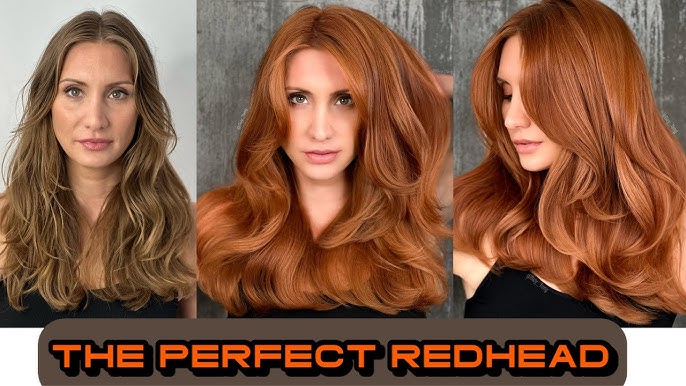 Image Quốc Thảo image beautiful image beautiful image beautiful - The Perfect REDHEAD Hair / Midnight Flame 7, NakedGlow9 - YouTube