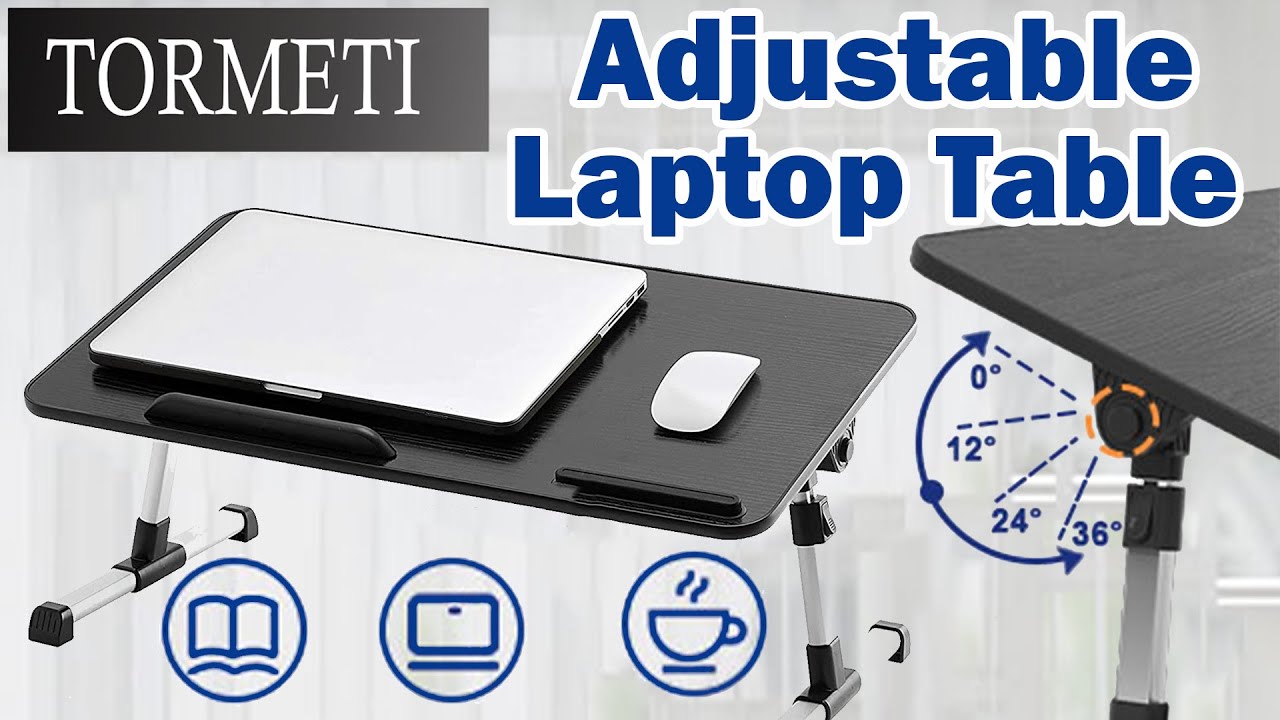 Tormeti Laptop Bed Table Unboxing Best Budget laptop study Table
