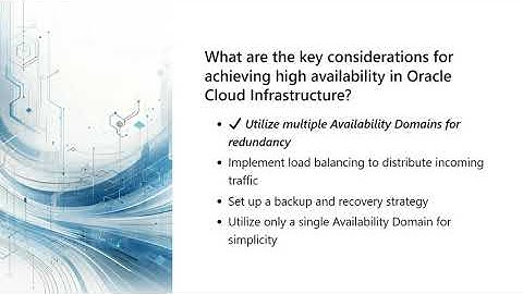 1Z0 1072 20 Oracle Cloud Infrastructure 2020 Architect Associate Exam