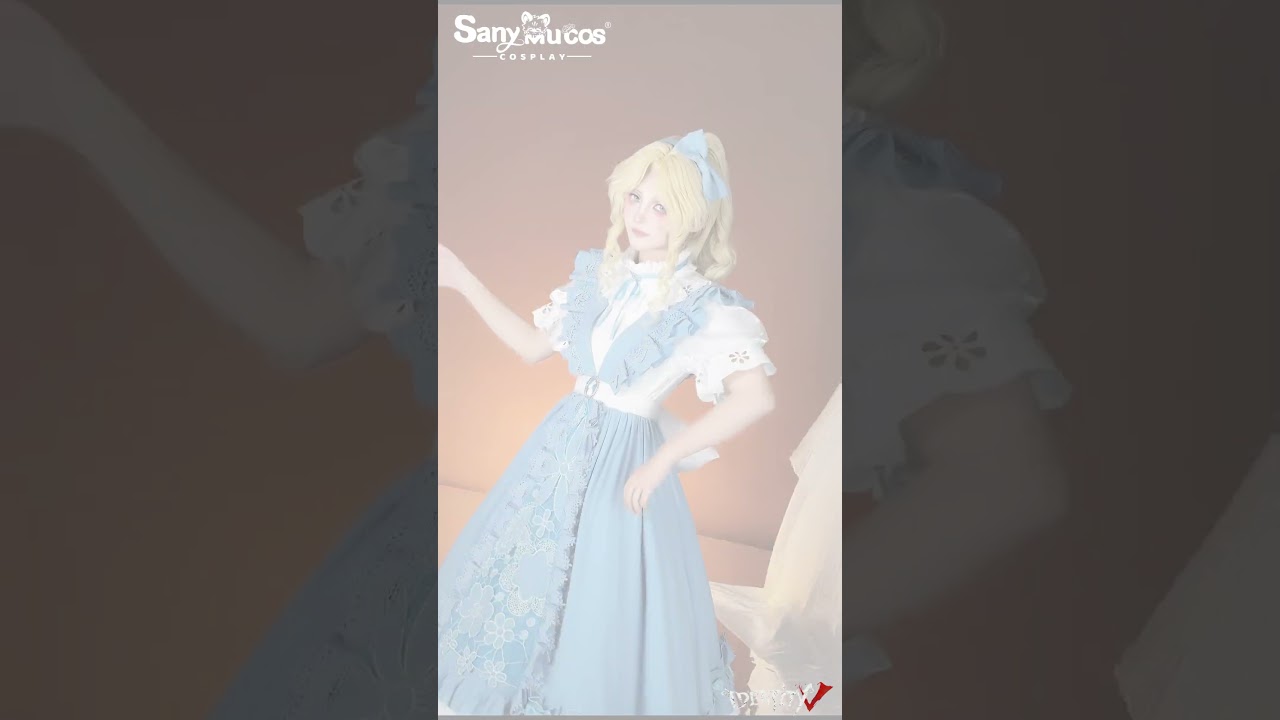 🐰💙Identity V Cosplay Alice in Dreamland Cosplay Costume Premium Edition showcase💙🐰 #sanymucos