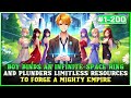 Boy Binds an Infinite-Space Ring, Loots Endless Resources to Build a Super Territory!