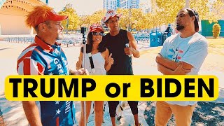 BiDEN Voter Reactions Surprised MAGA Hip Hop - try not to laugh