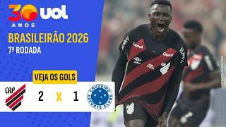 ATHLETICO 2 X 1 CRUZEIRO | MELHORES MOMENTOS | BRASILEIRÃO 2026