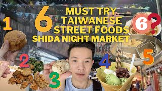 6 MUST TRY Shida Night Market Taiwanese Street Foods - Taipei Walking Tour 2024 screenshot 4