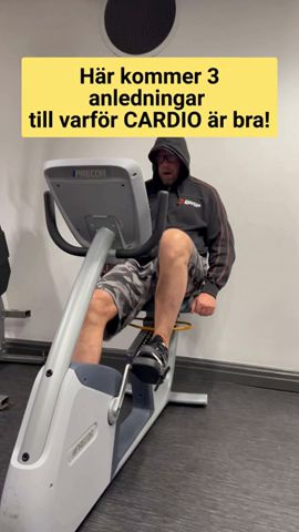 Här kommer 3 anledningar  till varför CARDIO är bra!