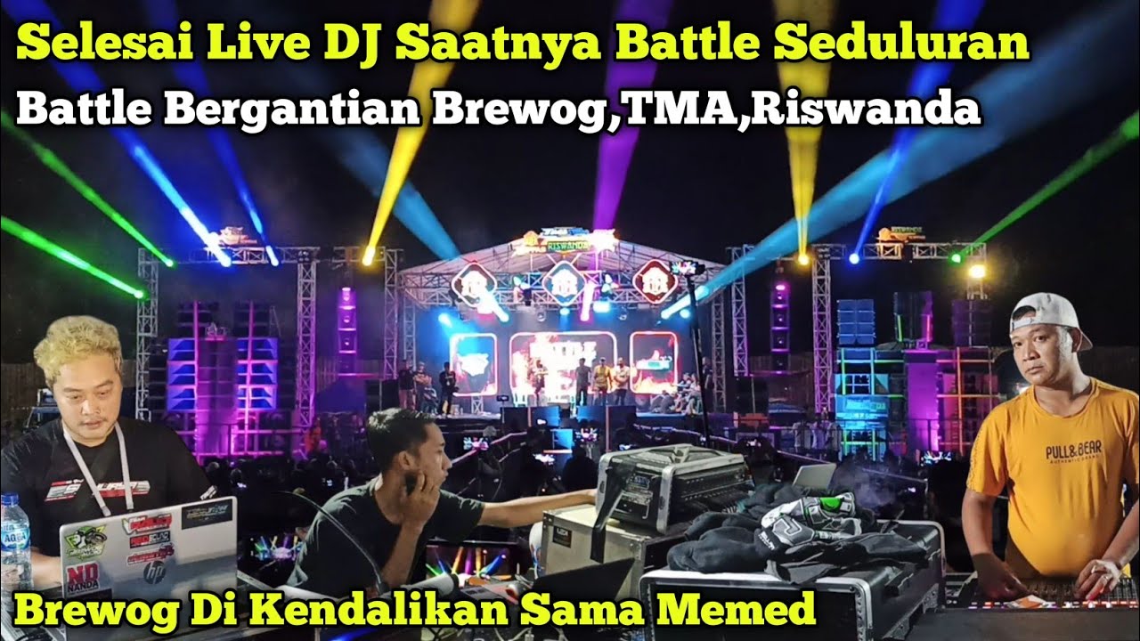 Battle Seduluran Sebagai Penutupan,,,Saling Tulup Menulup Antara Brewog TMA Dan Riswanda Saat Battle