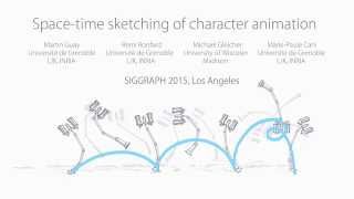 Famous Space-time sketching of character animation (SIGGRAPH 2015) Wealth