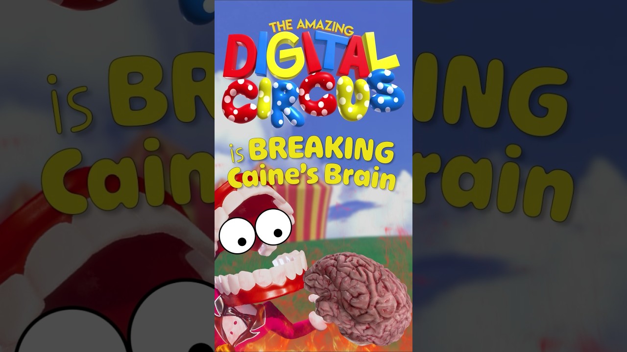 Did The Amazing Digital Circus Break Caine's Brain? 🤯 #shorts