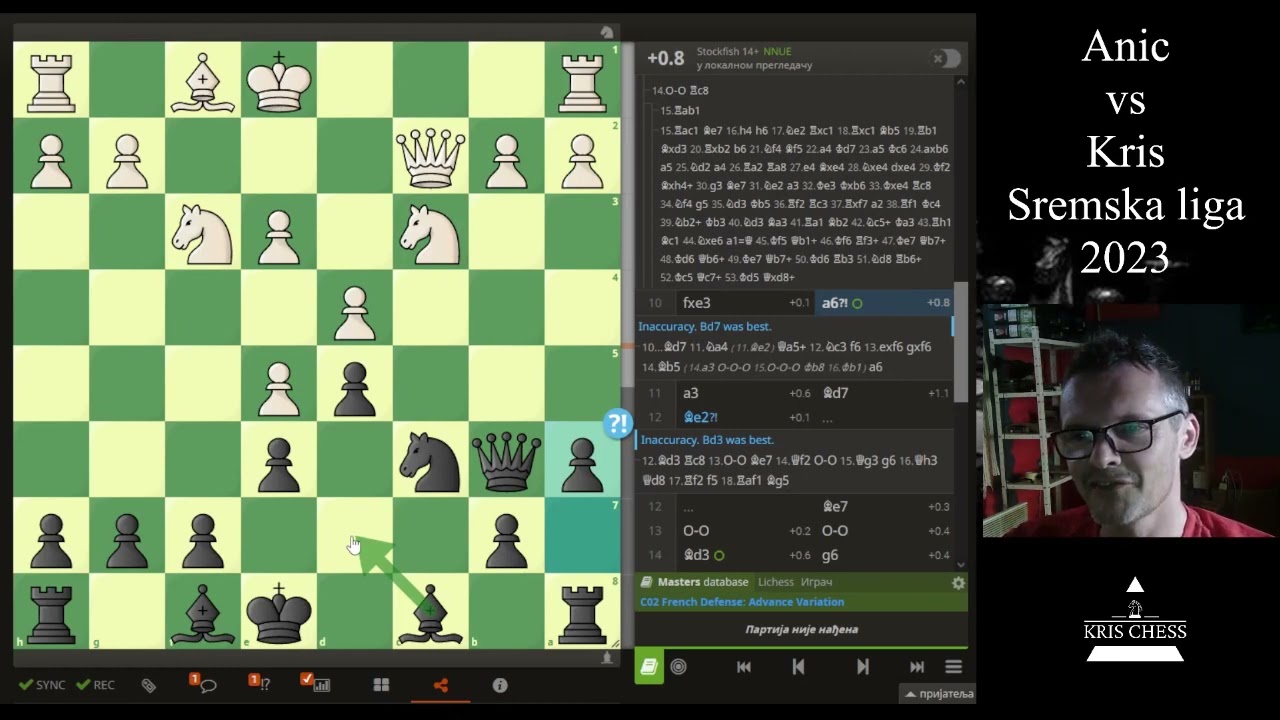 My first draw in OTB chess game