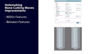 Holemaking - NCM Improvements in NX CAM
