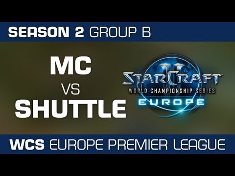 MC vs. Shuttle - Group B Ro32 - WCS European Premier League - StarCraft 2