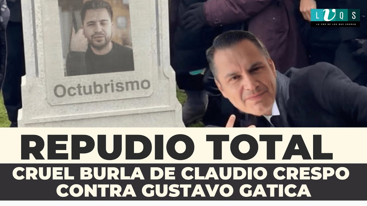 🔴REPUDIO TOTAL A CRUEL BURLA DE CLAUDIO CRESPO CONTRA GUSTAVO GATICA