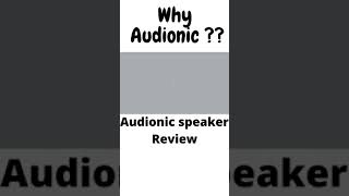 Audionic speaker Review #shorts