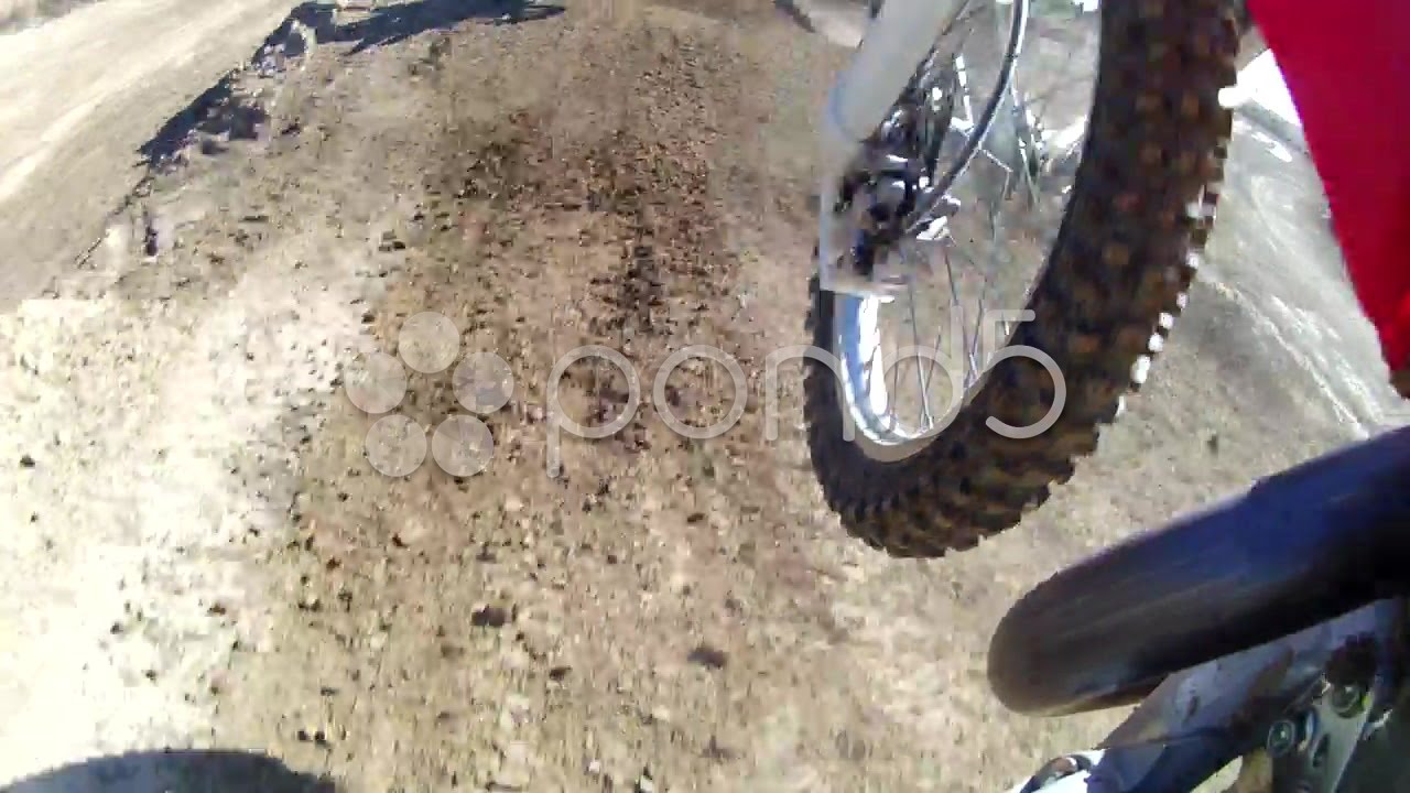 MOTOCROSS POV  EXTREME FREESTYLE MOTORCYCLE  MOTORBIKE RACER  HD. Stock Footage
