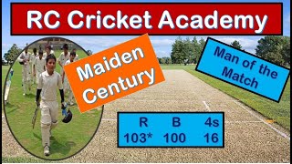 Cricket Match | RCC VS KRM Academy | Kotla Vihar Ground | Phase 2 | New Delhi | Under 14