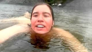 Naked In A Freezing Lake