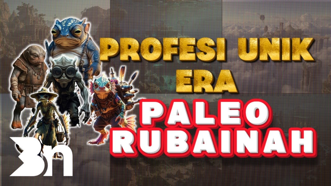 5 Profesi Unik Zaman Paleo Rubainah | 50.000 Tahun Silam #kisah #ceritarakyat #hiburan