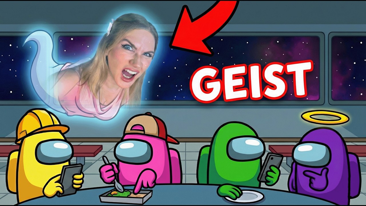 Ich VERFOLGE  meine FREUNDE ALS GEIST!🌸Among Us