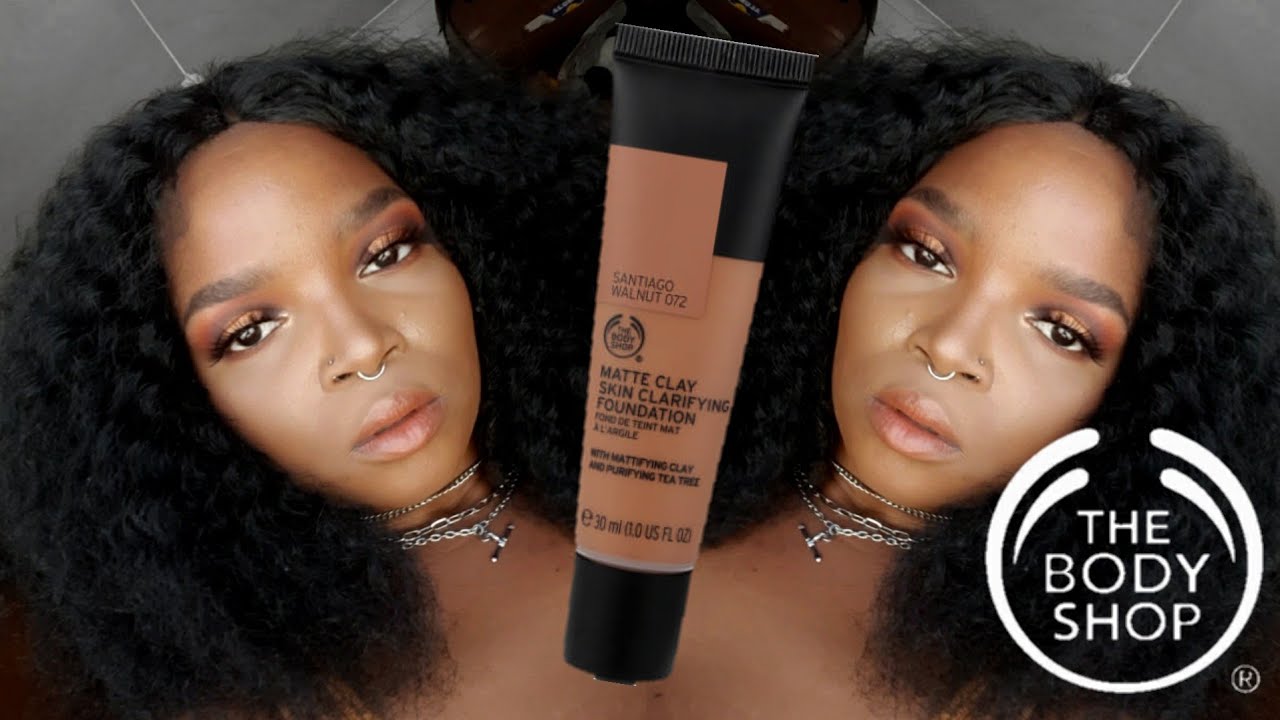 THE BEST MATTE FOUNDATION??? | REVIEWING THE BODY SHOP MATTE CLAY FOUNDATION