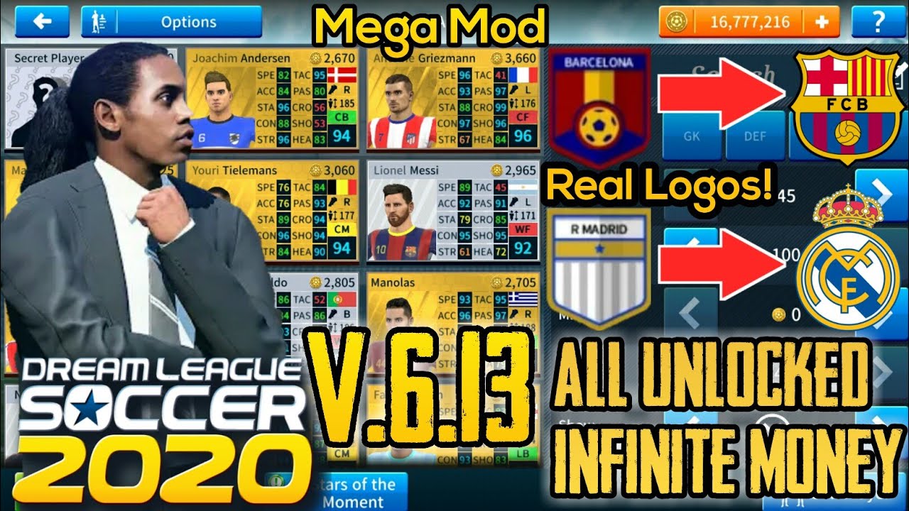 Dream League Soccer 2019 Mod 6.13 Apk Obb Download 