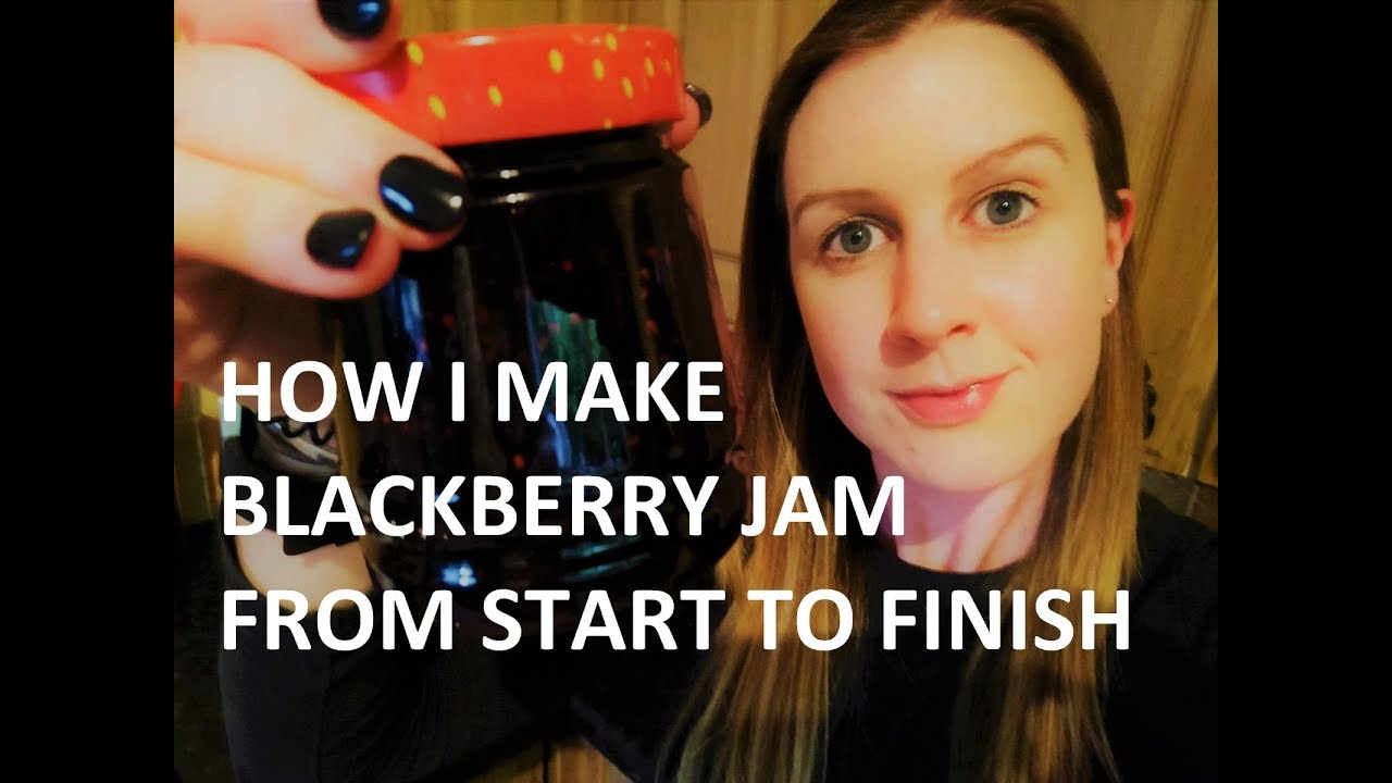 How I Make Blackberry Jam For 13p A Jar Using A Slow Cooker & Preserving Pan From Start To