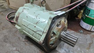 Testing Sumito Eaton Dowmax ME1300 Axial Piston Hydraulic Motor Shaft Rotation at 1000 psi by Hydro Marine Power 1,206 views 1 year ago 1 minute