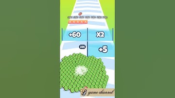 food run crowd control 😉😉 gameplay // l game channel // android & ios game 13353 #mobilegame #shorts