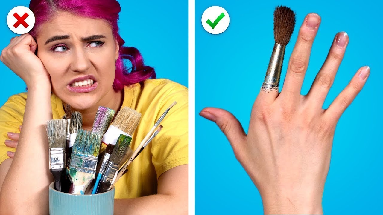 10 Colorful DIY Art Craft Ideas: Art Hacks, Tips, and Tricks