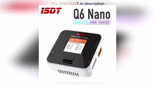 A Must-Have Product Isdt Q6 Nano Battgo 200W 8A Lipo Battery Charger White Pocket For Rc Racing D