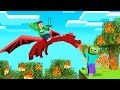 FLYING On DRAGONS IN MINECRAFT! (Epic)