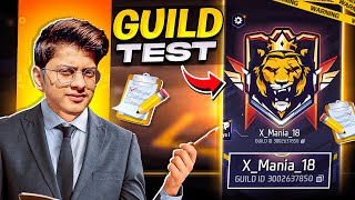 FreeFire Live Easy Guild Test For Xmania18 Guild #xmania  #freefirelive #guildtest