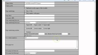 ADMS Booklet2PDF Server - Watched Folder Settings