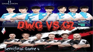 DWG vs. G2 - FULL GAME 4 | League of Legends - Semifinals | 2020 World Championship