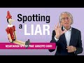 Spotting a liar with prof giuseppe conti