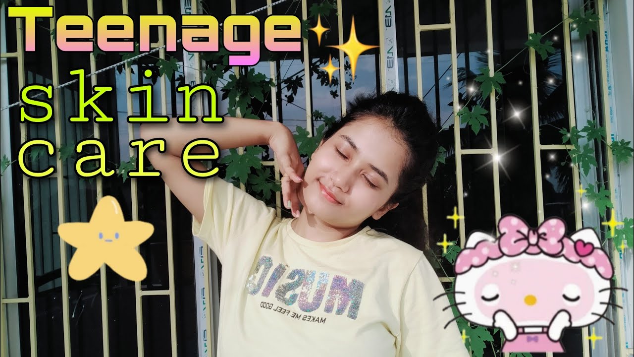 Teenage skin care routine ♡  for healthy and glowing skin - YouTube