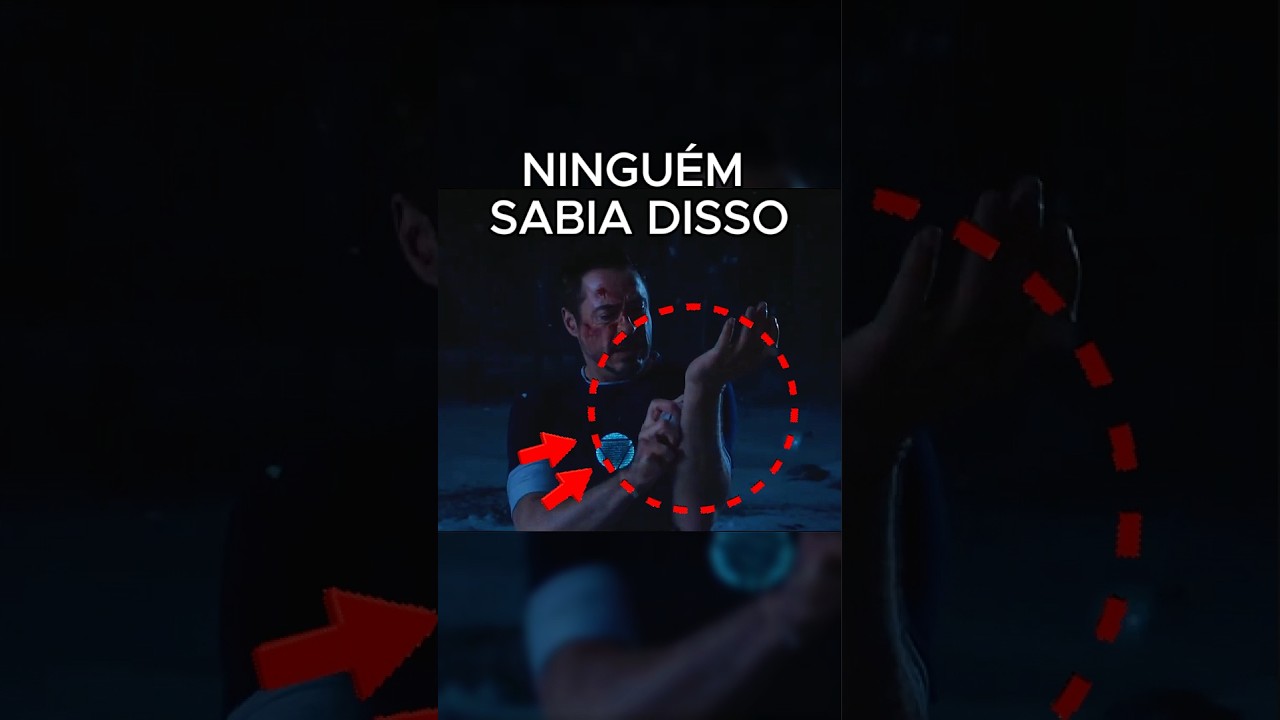 Ninguém sabia isso sobre o Tony Stark #homemdeferro #ironman